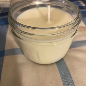 Handmade French vanilla candle
